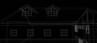 聪明的房子自动化系统数字聪明的技术摘要背景体系结构线框建设黑色的背景