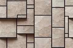 无缝的陶瓷墙瓷砖设计自然石头砖壁纸