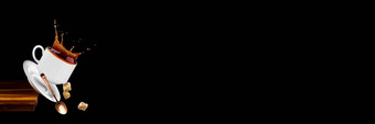 下降<strong>咖啡</strong>杯杯<strong>咖啡</strong>溅下降<strong>飞溅</strong>白色<strong>咖啡</strong>杯