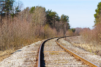 铁路铁路跟踪砾石Rails砾石铁路火车跟踪
