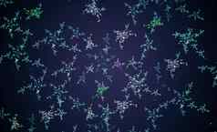 色彩斑斓的圣诞节背景雪花星星