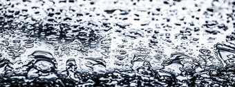 水纹理摘要背景阿卡滴银玻璃科学宏元素多雨的天气自然表面艺术背景环境品牌设计