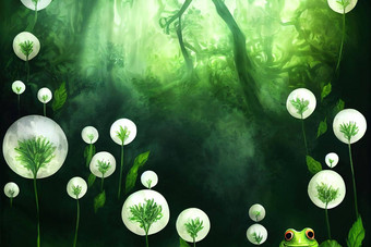 青蛙古董关键神秘童话森林摘要