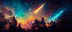 摘要插图宇宙主题起源生活宇宙星星彗星星云