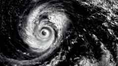 眼睛飓风飓风黑色的背景台风地球地球类别超级台风的观点外空间元素图像有家具的美国国家航空航天局