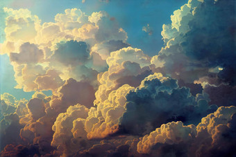 sky-clouds背景