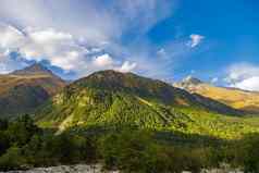 北高加索地区高山奥赛梯