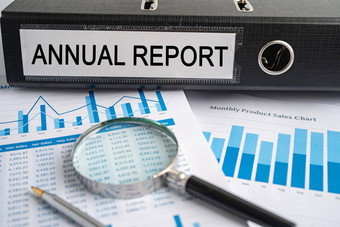 年度报告粘结剂数据金融报告业务图分析办公室