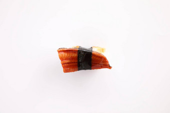 <strong>鳗鱼寿司鳗鱼</strong>尼吉里<strong>寿司</strong>日本食物孤立的白色背景