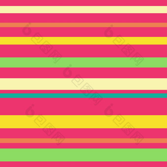手画无缝的模式明亮的黄色的粉红色的绿色条纹夏天充满活力的条纹背景现代时尚的当代织物打印饱和<strong>精力充沛</strong>的颜色彩虹设计多巴胺趋势摘要几何艺术