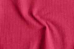 还活着品红色的颜色一年肋纹理布织物纺织模式