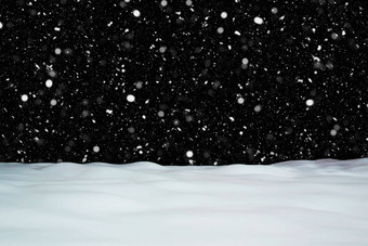 冬天背景照片雪景观雪地里降雪