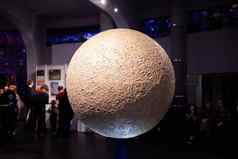 模型月亮地球的卫星莫斯科天文馆
