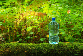 塑料瓶水<strong>森林</strong>