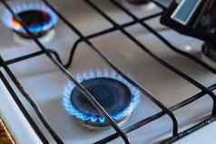 气体燃烧燃烧器厨房炉子能源危机高成本价格气体