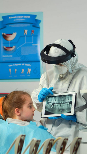 牙<strong>医保</strong>护设备显示平板电脑牙科x射线孩子