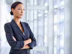 聚焦职业生涯有吸引力的业务女人集中