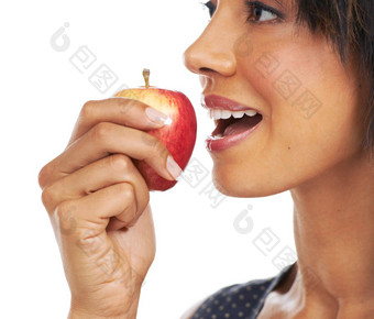 水果饮食女人营养健康的食物饮食有机苹果模拟饿了健康模型吃水果黑色的女人营养重量损失模型