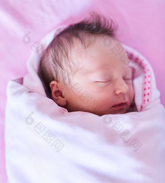 妍梦想生活新出生婴儿女孩包装毯子医院