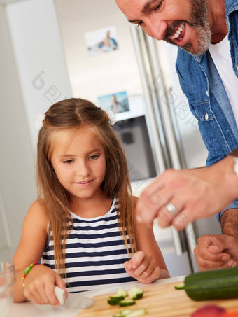 方法培养孩子们可爱的女孩烹饪父亲首页