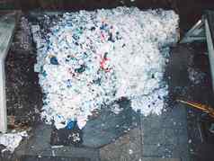 碎塑料浪费回收中心直接