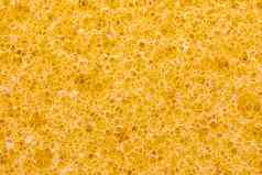 黄色的海绵细节纹理海绵纹理背景