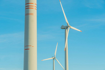 绿色能源风涡轮机风涡轮机替代能源来源<strong>可</strong>再生能源来源权力一代<strong>发电机</strong>权力植物风农场风环境保护