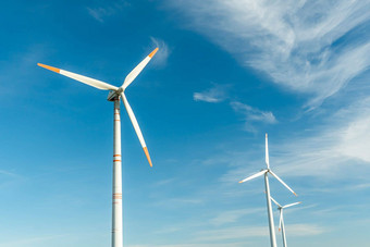 绿色<strong>能源</strong>风涡轮机风涡轮机替代<strong>能源</strong>来源可再生<strong>能源</strong>来源权力一代发电机权力植物风农场风环境保护