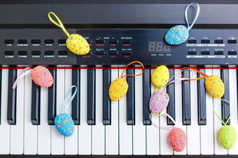 复活节鸡蛋计划音乐的复活节