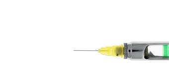 钢牙科注射器当地的麻醉孤立的白色合伙使用汽车注射器麻醉牙科薄针注射器麻醉牙科