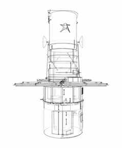 哈勃望远镜空间望远镜卫星