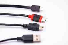 现代usb-c插头电缆与Usb类型适配器标准