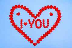 心爱红色的心形状小心登记爱情人节一天情人