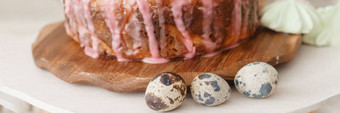 集表格庆祝活动复活节蛋糕鹌鹑鸡蛋复活节表格