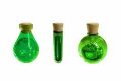 集合瓶绿色药水呈现