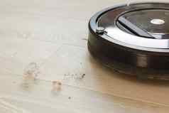 机器人真空更清洁的选择污垢准备木地板上