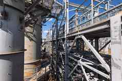 视图技术天桥金属结构列块炼油厂