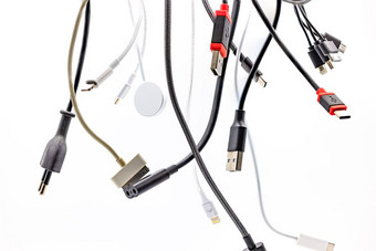 混乱插头适配器电缆连接小设备