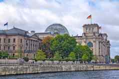 柏林德国10月德国国会大厦建筑柏林德国国会大厦建筑房子德国议会