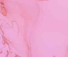 粉红色的墨水洗液体插图流体波