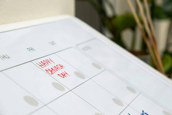 快乐加拿大一天日历提醒重要的事件任命每月规划师磁董事会天月的地方输入重要的重要的时间表概念业务规划白板规划师磁每月模板