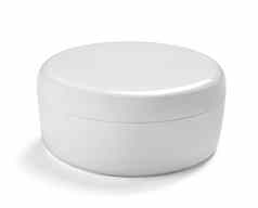 白色奶油容器Jar美保湿霜管肥皂