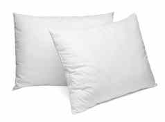 白色枕头床上用品睡眠
