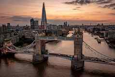 塔桥伦敦具有里程碑意义的资本英格兰泰晤士河