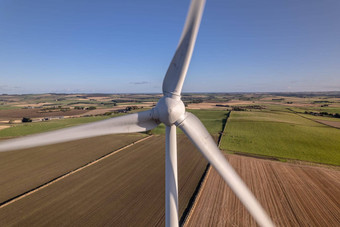 涡轮<strong>风</strong>农场关闭绿色可再生能源