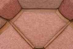 家具颜色棕色（的）室内装潢古董沙发经典复古的装饰材料古董室内装饰织物前视图