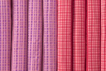 枕头集颜色对象舒适的纺织织物彩色的背景设计古董