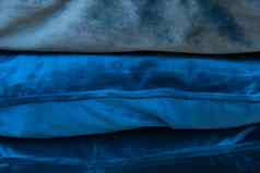 织物蓝色的材料颜色纺织对象古董样本背景设计