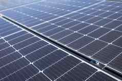 集团太阳能面板现代生产太阳能能源收获