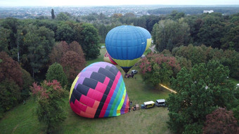 气球节日膨胀大气球气球谎言地面膨胀